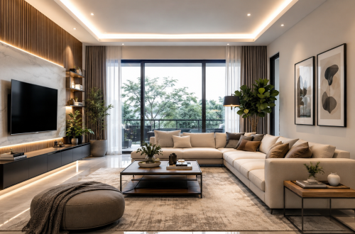 Modern-Living-Room Models-That Blend-Style-Comfort-and-Function